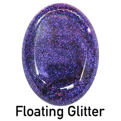 Extra Fine Glitter Powder for Resin Galaxy Effect Making (High Quality) | Iridescent Floating Glitter | Resin Craft Supplies (Purple)