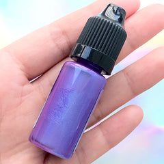 Aurora Borealis Colorant for UV Resin | Iridescent Mermaid Pigment | Shimmer Galaxy Paint | Polarisation Color (Dreamy Purple / 10 grams)
