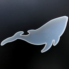 Big Whale Silicone Mold | Fish Coaster Mould | Resin Coaster DIY | Resin Craft Supplies (215mm x 87mm)