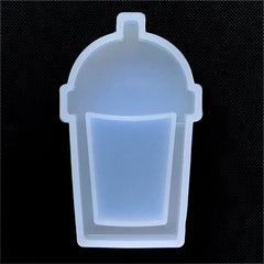Boba Tea Shaker Charm Silicone Mold | Bubble Tea Resin Shaker Mould | Kawaii Resin Craft Supplies (42mm x 73mm)