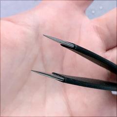 Sharp Straight Tweezers for Cloisonne Art | Wire Wrapping Tool | Wire Bending Tool