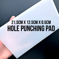 Hole Punching Pad for Hollow Punch | Board for Cutting Hole | Stamping Tool for Grommet Eyelet