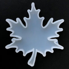 Large Maple Leaf Silicone Mold | Epoxy Resin Mould | Small Coaster Mold | UV Resin Art Supplies (86mm x 96mm)
