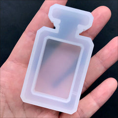 Perfume Bottle Shaker Charm Silicone Mold | Kawaii Resin Shaker Making | Resin Jewellery DIY | Decoden Supplies (35mm x 64mm)