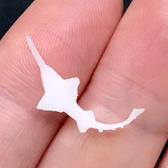 Miniature Marlin Fish Figurine | 3D Marine Animal Resin Inclusion | Mini Ocean Life for Underwater Resin World DIY (1 piece / 7mm x 19mm)