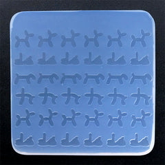 Balloon Dog Silicone Mold (36 Cavity) | Mini Balloon Toy Mould | Cute Shaker Charm Bits DIY | Resin Art Supplies