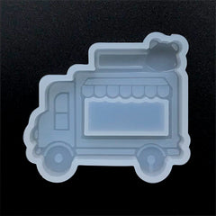 Vending Cart Resin Shaker Silicone Mold | Kawaii Shaker Charm Mould | Shake Shake Decoden Piece DIY (62mm x 55mm)