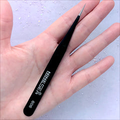 Needle Pointed Tweezers | Precision Fine Tip Tweezers | Rhinestones Pick Up Tool | Model Making Tools