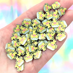 Baby Chick Polymer Clay Slices (Big) | Kawaii Resin Shaker Bits | Easter Resin Inclusions | Resin Art Supplies (5 grams)