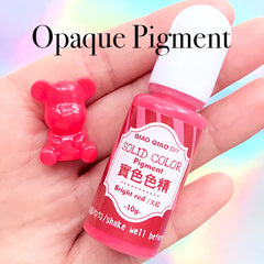 Solid Color Resin Pigment | Opaque UV Resin Colorant | Epoxy Resin Colouring | AB Resin Paint | Resin Dye (Bright Red / 10 grams)