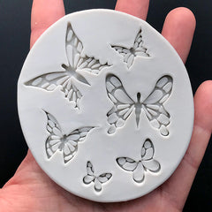 Butterfly Silicone Mold Assortment (6 Cavity) | Insect Mould | Resin Embellishment DIY | Resin Art Supplies