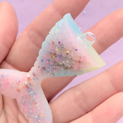 Glue On Plastic Bails | Convert Resin Cabochon to Charm | Blank Bail for Pendant Making | Kawaii Resin Jewelry Supplies (20 pcs)