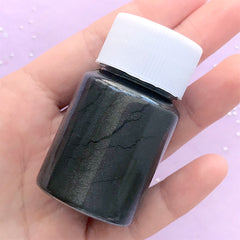 Pearl Resin Colorant | Pearlescence Powder | UV Resin Pigment | Shimmer Resin Paint | Epoxy Resin Colour (Black / 10 grams)
