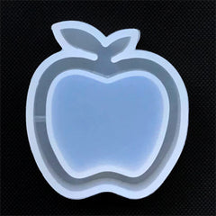 Apple Shaker Charm Silicone Mold | Resin Jewelry Making | Kawaii Phone Case Decoden Supplies (42mm x 45mm)