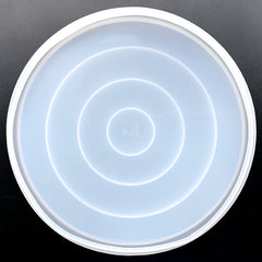 Large Round Tray Silicone Mold | Big Trinket Dish Mould | Home Decoration Craft | Resin Art Supplies (270mm)