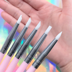 Disposable Paint Brushes for Fine Detail, Nylon Hair Brushes for All, MiniatureSweet, Kawaii Resin Crafts, Decoden Cabochons Supplies