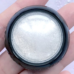 Unsinkable Galaxy Dust for Resin Art | Iridescent Floating Glitter Powder | Resin Jewellery Making (Silver White / Fine)