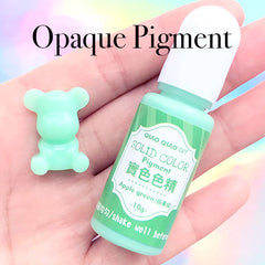 Opaque Solid Pigment for UV Resin Art | Epoxy Resin Colorant | AB Resin Paint | Pastel Color Dye | Resin Coloring (Apple Green / 10 grams)