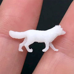 Tiny Fox Figurine | Miniature Forest Animal for Resin World DIY | 3D Resin Inclusion | Resin Craft Supplies (1 piece / 19mm x 9mm)