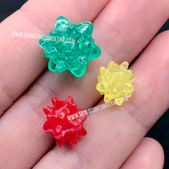 3D Konpeito Silicone Mold (3 Cavity) | Japanese Star Sugar Candy Mold | Fake Food DIY | Kawaii Resin Craft Supplies