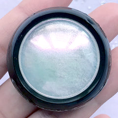 Iridescent Chameleon Floating Galaxy Glitter (High Quality) | Unsinkable Colour Shifting Glitter Powder for Resin Craft (Green Gold)