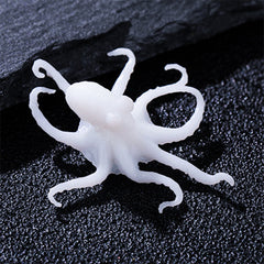 Miniature Octopus Resin Inclusion | 3D Marine Figurine for Resin World DIY | Tiny Sea Life Embellishment (1 piece)