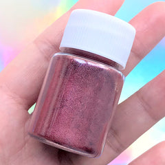 Epoxy Resin Colorant | Pearl Pigment Powder | Pearlescence Color Dye | UV Resin Colouring (Wine Red / 4-5 grams)