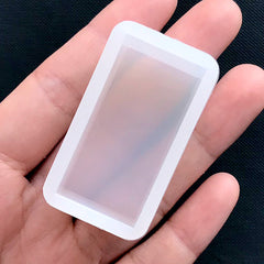 Small Rectangular Prism Silicone Mold | Clear Rectangle Mold for UV Resin | Epoxy Resin Art Supplies (20mm x 40mm)