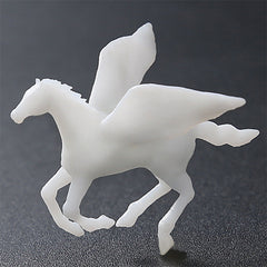 Mythical Creature Resin Inclusion | 3D Flying Horse for Resin Craft | Pegasus Embellishment (1 piece / 30mm x 22mm)