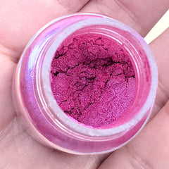 UV Resin Colorant | Pearlescence Pigment Powder | Pearl Color Dye | Epoxy Resin Colouring (Magenta / 4-5 grams)