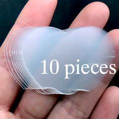 Magical Heart Shaker Mold | Kawaii Resin Shaker Charm Silicone Mould | Shake Shake Decoden Cabochon DIY (62mm x 50mm)