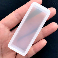 Rectangular Prism Mold | Rectangle Silicone Mold | Clear Mold for UV Resin Art | Epoxy Resin Craft (20mm x 60mm)