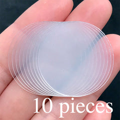 Earth Globe Silicone Mold | Resin Shaker Charm DIY | Kawaii Decoden Supplies | Shake Shake Cabochon Mold (38mm x 59mm)