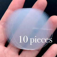 Snow Globe Resin Shaker Charm Mold | Waterglobe Cabochon Silicone Mold | Kawaii Decoden Supplies (48mm x 59mm)