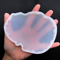 Make Your Own Resin Coaster | Agate Crystal Silicone Mold | Epoxy Resin Mould | Home Decoration Art Supplies (124mm x 105mm)