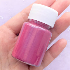 Shimmer Pigment Powder | Pearlescence Colorant | Pearl Pigment | Resin Colour | Resin Coloring | Resin Art (Dark Pink / 10 grams)