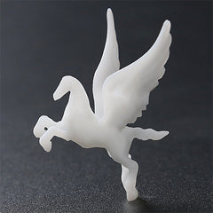 Mythical Creature Figurine for Resin Jewelry Making | 3D Pegasus Embellishment | Flying Horse Resin Inclusion (1 piece / 16mm x 19mm)