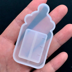 Baby Bottle Shaker Cabochon Silicone Mold | Kawaii Resin Shaker Making | Decoden Supplies | Phone Case Deco (32mm x 65mm)