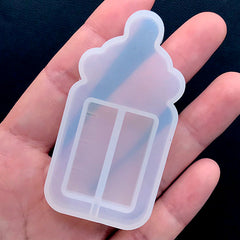 Baby Bottle Shaker Cabochon Silicone Mold | Kawaii Resin Shaker Making | Decoden Supplies | Phone Case Deco (32mm x 65mm)