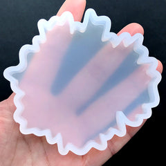 Agate Slice Silicone Mold | Crystal Coaster Mold | Resin Art Supplies | Home Decoration Craft (86mm x 81mm)