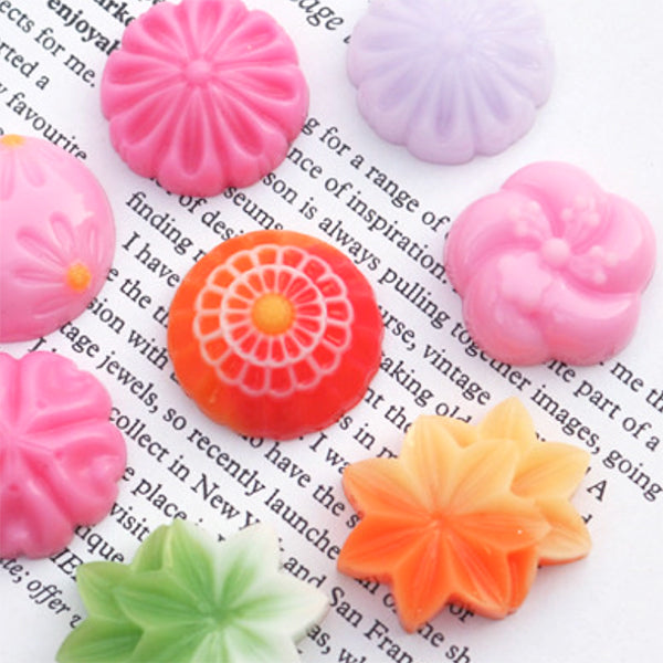 Japanese Confection Silicone Mold (6 Cavity) Wagashi Mold Fake Swe