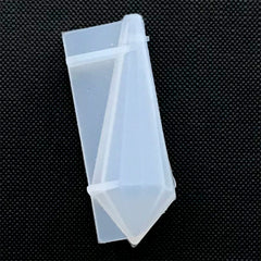 Crystal Point Silicone Mold | Quartz Shard Mould | UV Resin Pendant Making | Epoxy Resin Jewelry Supplies (18mm x 49mm)