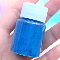 Shimmery Pearl Pigment Powder | Pearlescence Epoxy Resin Colorant | UV Resin Art Supplies (Cobalt Blue / 4-5 grams)