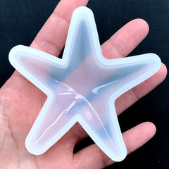 Big Starfish Silicone Mold | Large Marine Life Mold | Beach Decor | Resin Paperweight Making (74mm x 76mm)