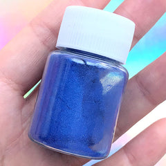 Shimmer Pearl Pigment Powder | Pearlescence UV Resin Colorant | Epoxy Resin Art Supplies (Navy Blue / Royal Blue / 4-5 grams)