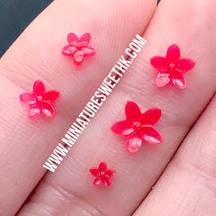 Small Peach Blossom Silicone Mold (15 Cavity) | 3D Floral Mold | Tiny Flower Embellishment Mould | Resin Art | Nail Deco (4mm to 8mm)