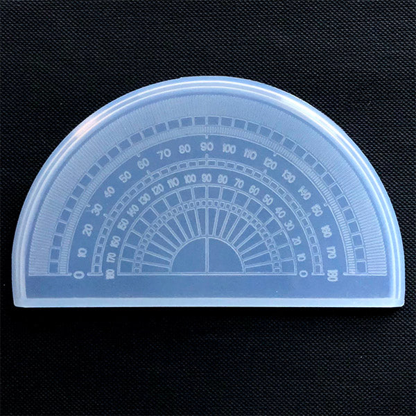 Protractor Silicone Mold | 180 Degree Half Circle Ruler Mold | Station ...