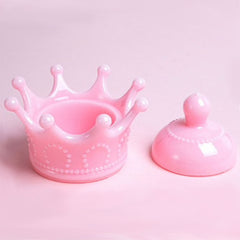 Princess Crown Storage Box Silicone Mold | Kawaii Trinket Box Making | Jewelry Box DIY | UV Resin and Epoxy Resin Craft Supplies (100mm)