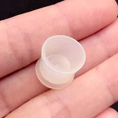 Mini Silicone Cup (Set of 5pcs) | Reusable & Washable Cup | UV Resin Mixing Cup | Resin Craft Supplies (14mm x 13mm)