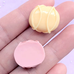 Assorted Chocolate Cabochons | Phone Case Decoden Supplies | Kawaii Sweets Deco | Fake Food Jewellery DIY (4 pcs / Mix / 17mm x 20mm)